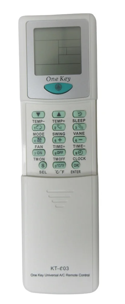 KT-E03 Universal Mini Split Remote