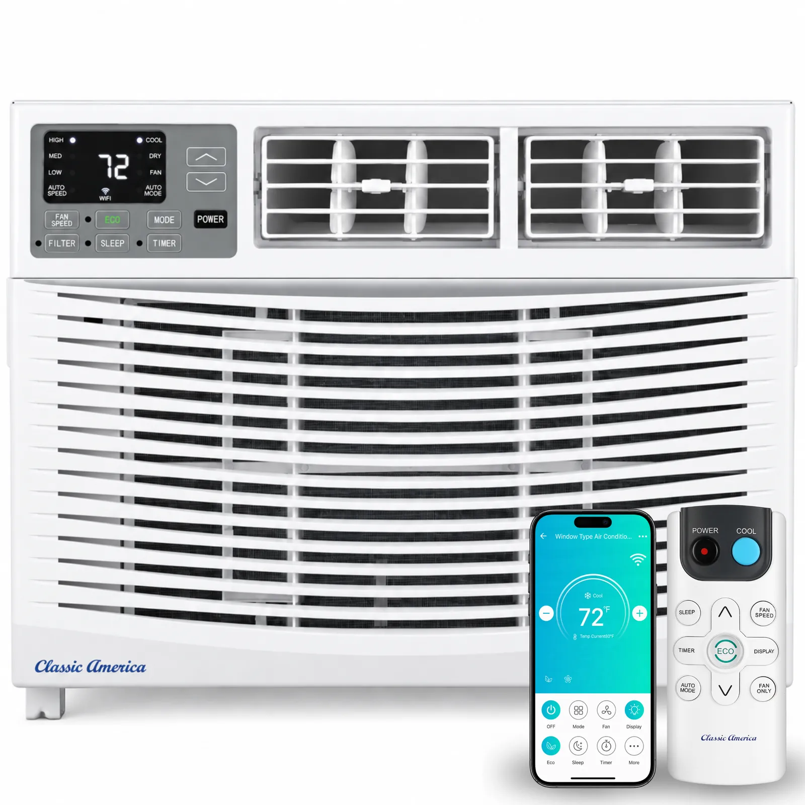 12,000 BTU Window Air Conditioner with WiFi